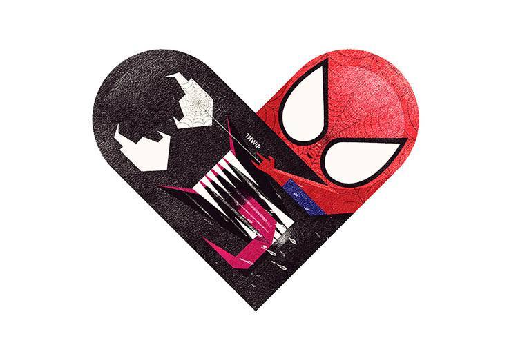 VersusHearts-Venom-vs-SpiderMan-Dan-Matutina