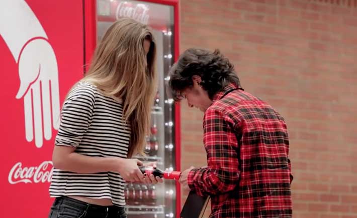 Friendly Twist Coca-Cola