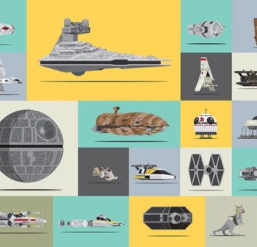 el tamaño de todos los vehículos de Star Wars