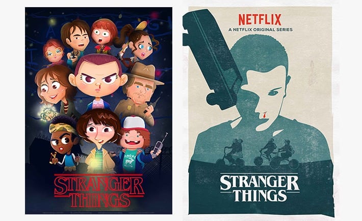 Stranger Things Ilustracion
