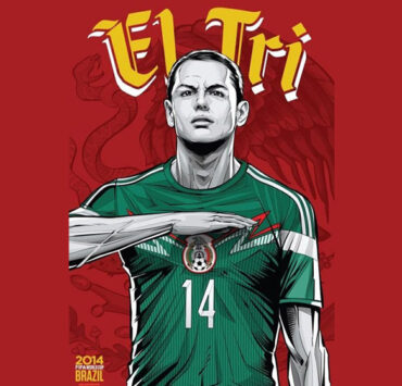 ilustraciones mundiales de futbol